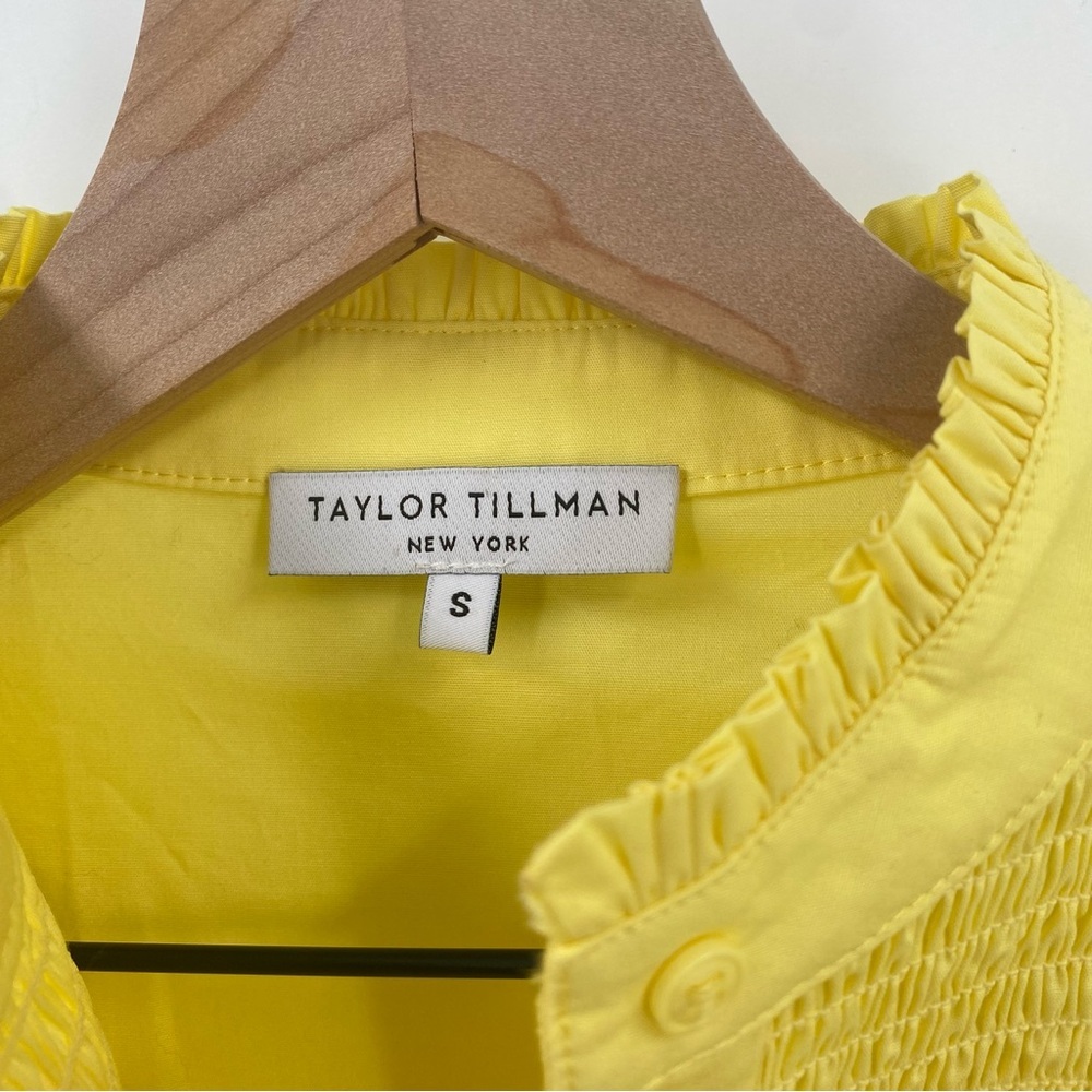 Taylor Tillman NY Aubrey Smocked Dress Small - Picture 5 of 7